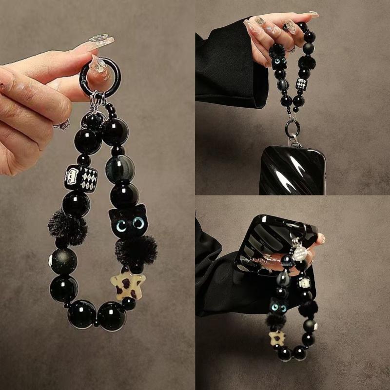 Luxury Black Fluffy Cat Mobile - Luxury Bags Cute recension och pris