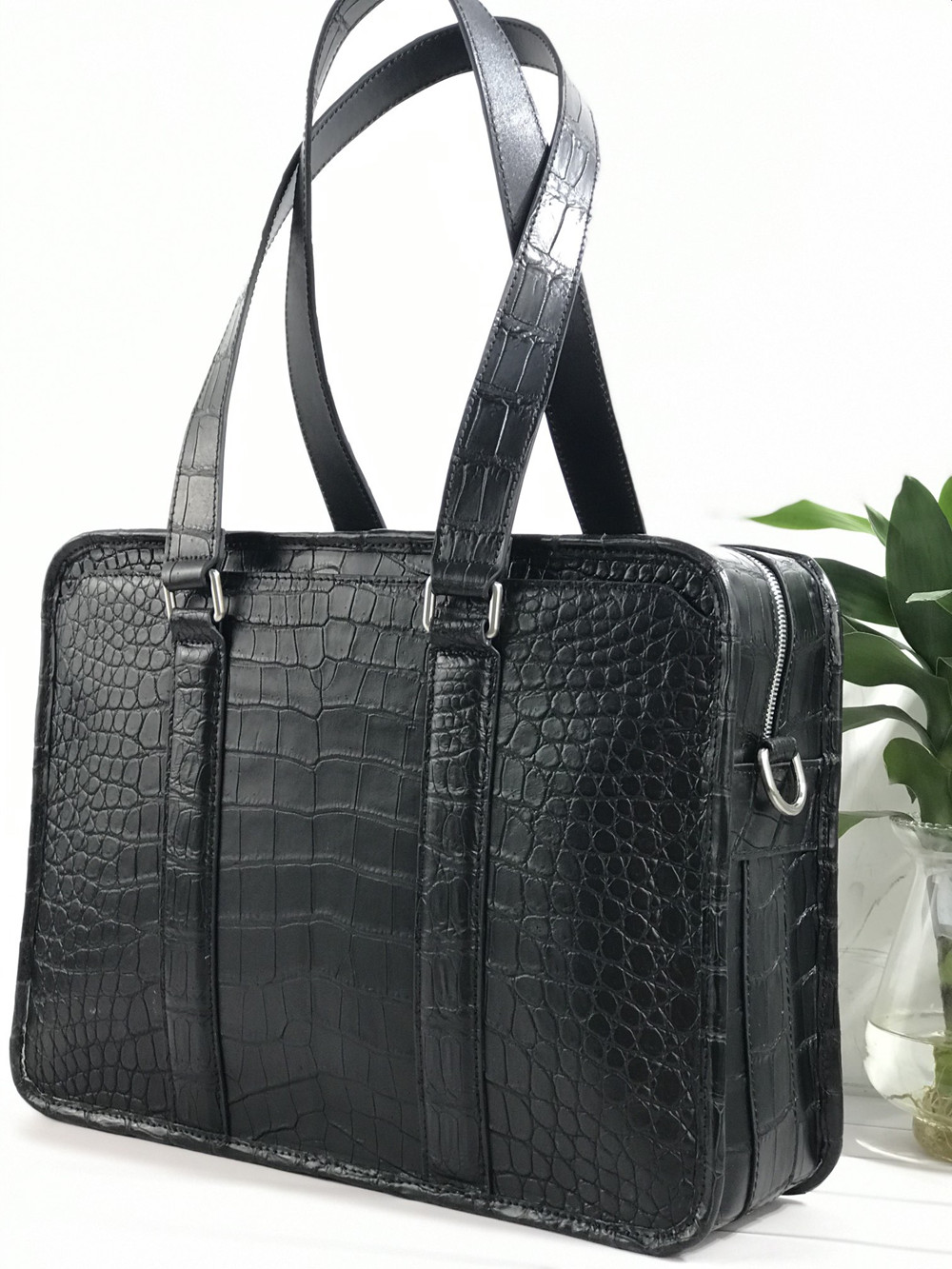New Crocodile Leather Laptop B - Luxury Bags Tote recension och pris