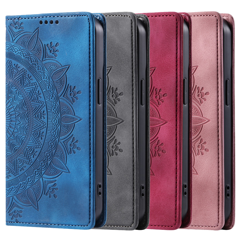 Leather Flip Cover Totems Case - Luxury Bags Kl recension och pris