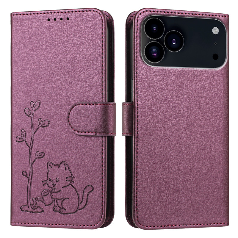 Cats & Trees Pattern Leather P - Luxury Bags Kl recension och pris